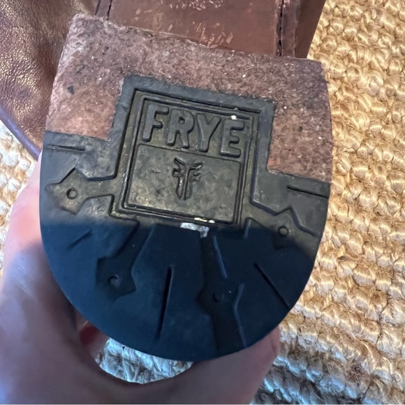 Frye Brown Leather Heath Boots - Picture 10 of 15